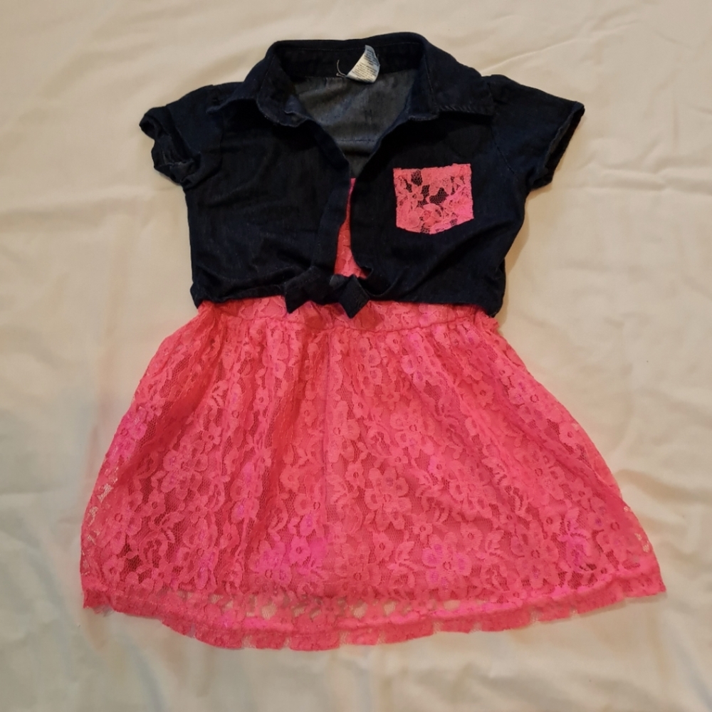 Girls one piece dress Sz 4T